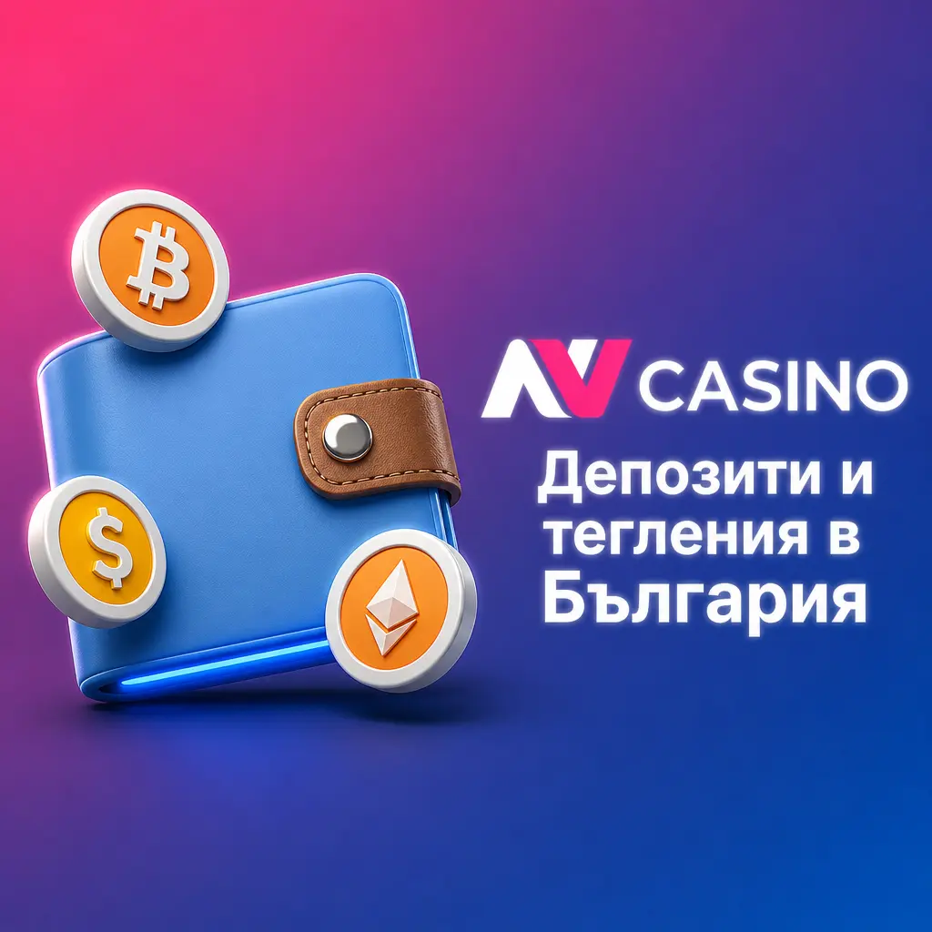 Депозити и тегления в NV Casino България