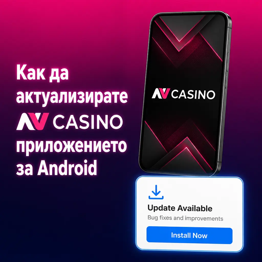 Актуализиране на NV CASINO приложението за Android